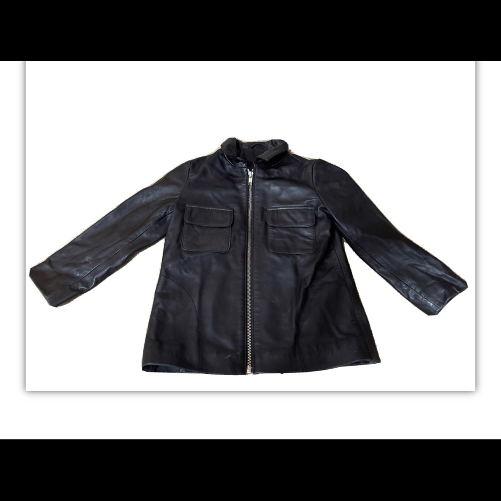 Boys leather jacket